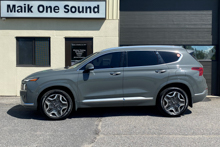 2023 Hyundai Santa Fe with professional window tint in North Bay